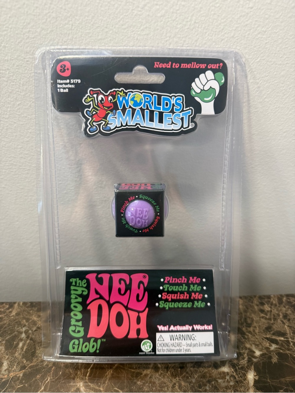 World's Smallest NEEDOH Groovy Glob